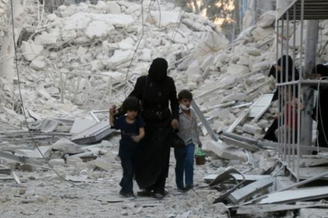 الامم المتحدة تعلن احياء حلب الشرقية 