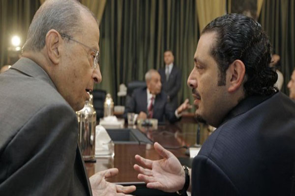 الرئيس سعد الحريري والعماد ميشال عون