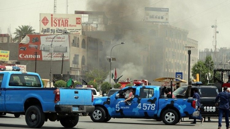 خمسة قتلى بتفجير تبناه داعش في بغداد