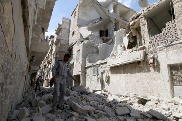 معارض سوري : وقف القصف خطوة في الإتجاه الصحيح