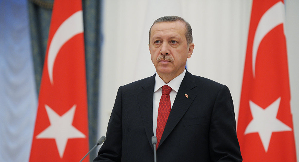اردوغان يؤكد ان بقاء تركيا خارج عملية الموصل 