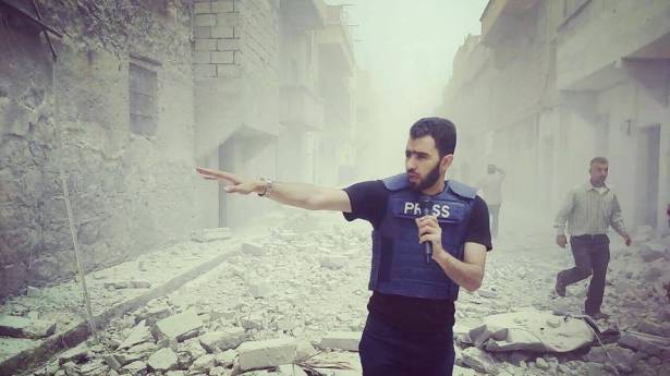 صحافي سوري شاب يفوز بجائزة 
