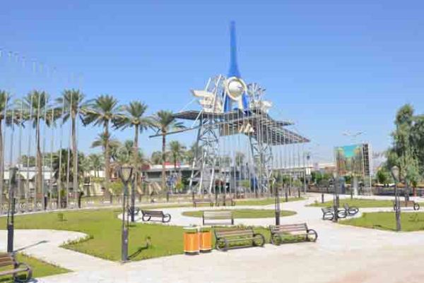 معرض بغداد الدولي واجهته الامامية