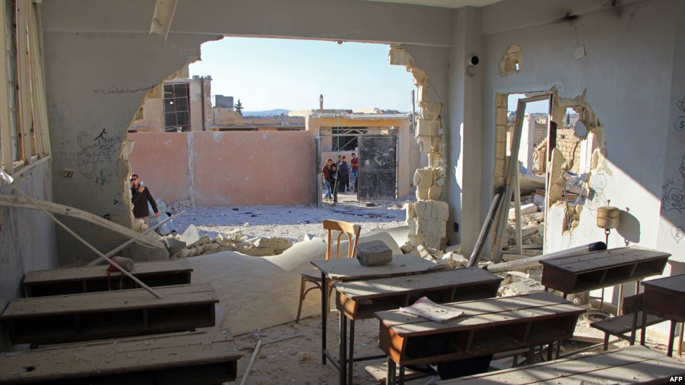 الجيش الروسي: لا أدلة على وجود أطفال في مدرسة قصفت في إدلب