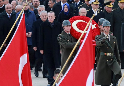 اردوغان يشيد بأتاتورك ويريد 