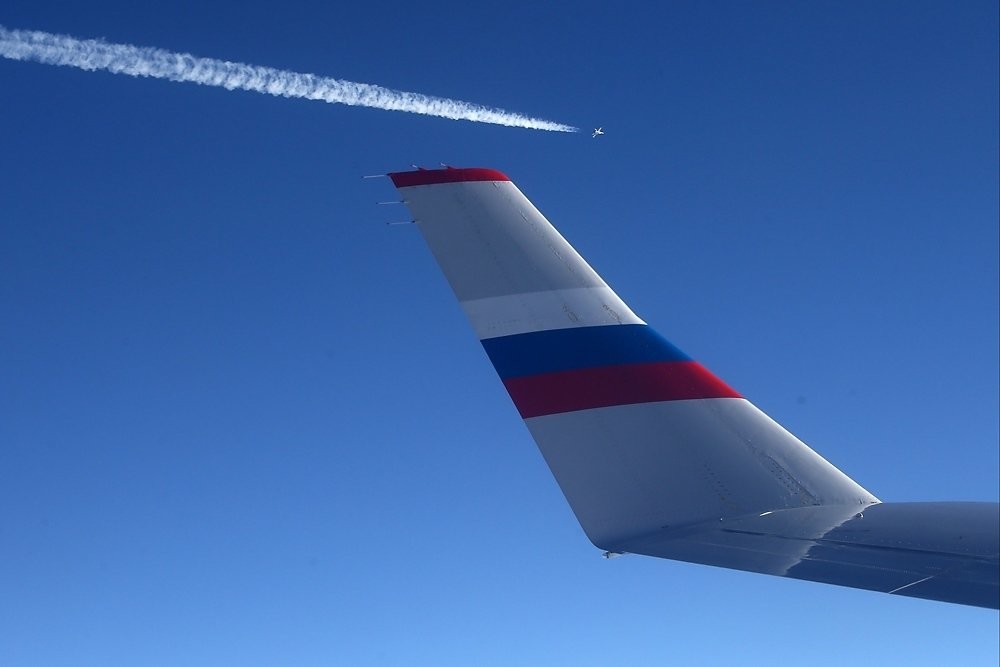 موسكو تطلب توضيحات بعد مواكبة مقاتلتين سويسريتين لطائرة روسية