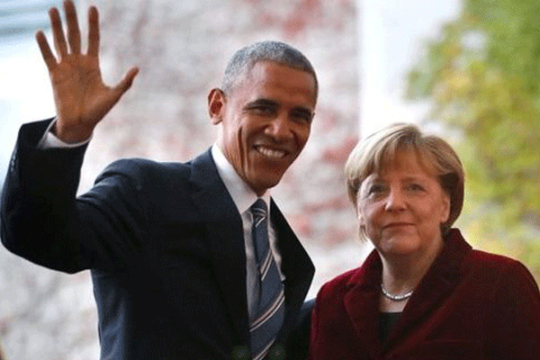 أوباما وميركل لترامب: لا عودة عن العولمة