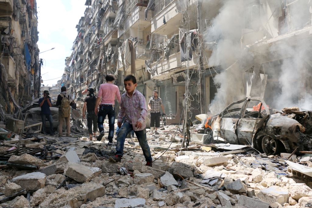 مستشفيات شرق حلب باتت خارج الخدمة بسبب القصف