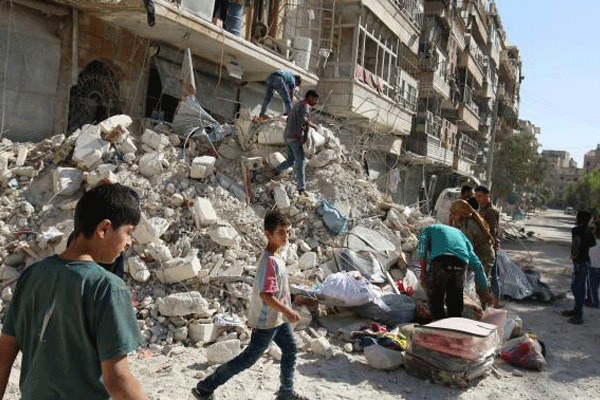 بريطانيا تدعو لحماية أممية للنازحين من شرق حلب