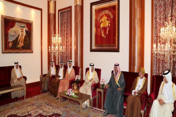 ملك البحرين يستقبل وزراء خارجية مجلس التعاون الخليجي