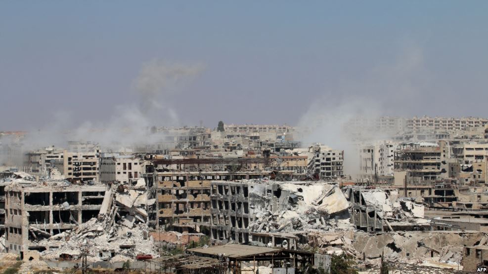 ست دول غربية تدعو الى وقف اطلاق نار فوري في حلب