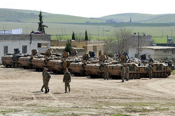 قوات تركية داخل الاراضي العراقية