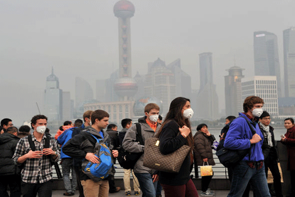 التلوث البيئي أكبر تهديد تواجهه الصين