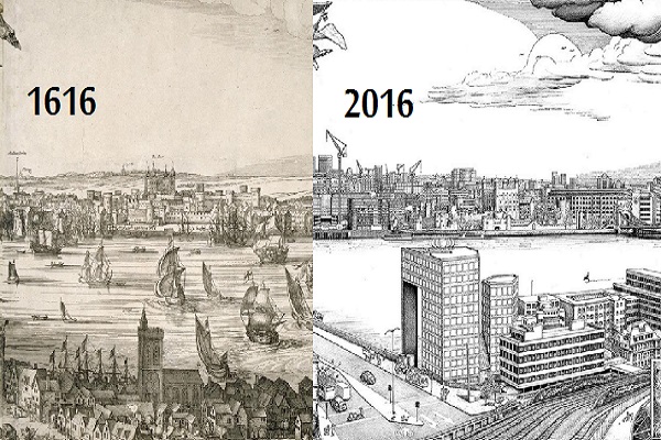 التغيرات التي طرأت على لندن في 400 عام
