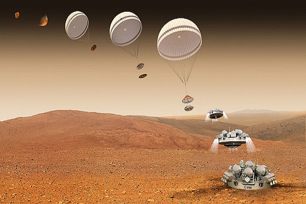استكشاف امكانية وجود الحياة في المريخ