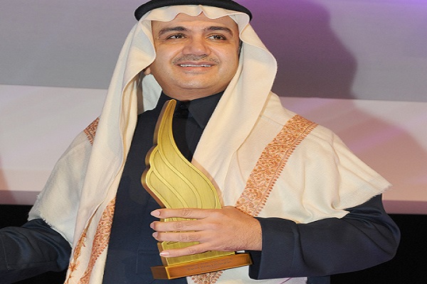  الجائزة تثميناً لجهود آل ابراهيم البنّاءة في القطاعين الاعلامي والاعلاني