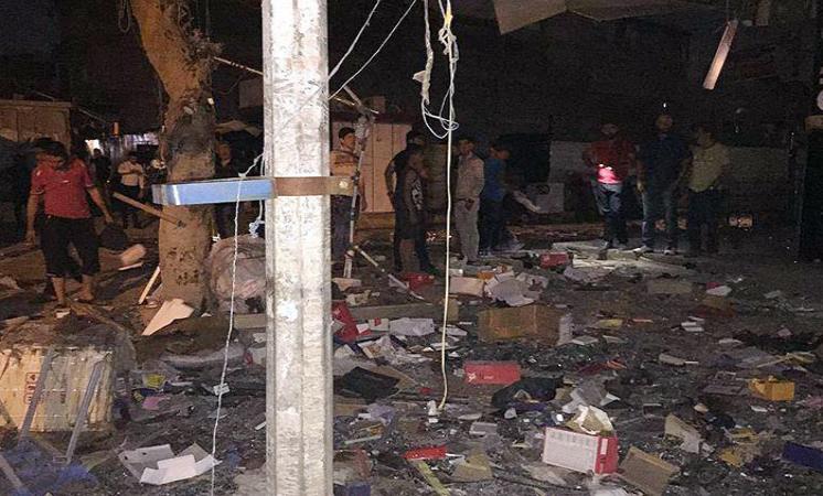 ارتفاع حصيلة التفجير الانتحاري بجنوب بغداد الى 32 قتيلا