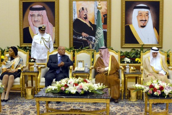 رئيس جنوب أفريقيا في السعودية لتعزيز العلاقات الاقتصادية