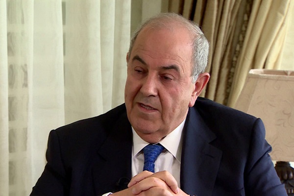 رئيس الوزراء العراقي السابق أياد علاوي