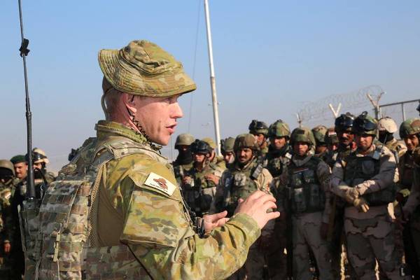 مستشارون عسكريون أميركيون يقدمون المشورة والتدريب للقوات العراقية