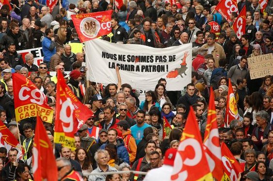 فرنسا: صدامات خلال احتجاجات على تعديل قانون العمل