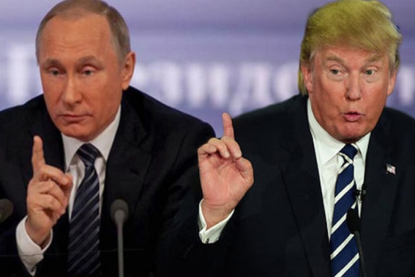 المرشح الجمهوري دونالد ترامب والرئيس الروسي فلاديمير بوتين