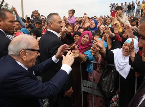 رئيس تونس يزور بن قردان بعد شهر على هجمات دامية