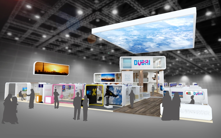 دبي للسياحة تقدم مبادرات جديدة في معرض سوق السفر العربي