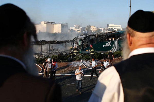 تفجير الحافلة في القدس 
