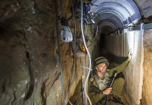 إسرائيل تعلن العثور على نفق يمتد من غزة إلى الإراضي الإسرائيلية