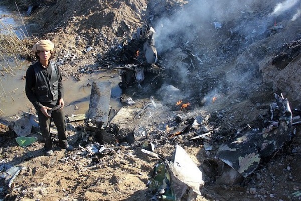 وقوع طيار سوري بيد داعش اثر تحطم طائرته
