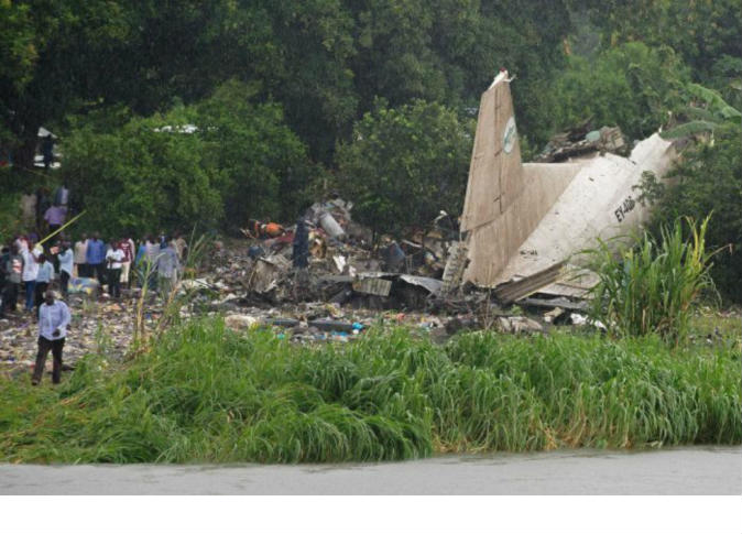 تحطم طائرة عسكرية سودانية ومقتل افراد طاقمها الخمسة