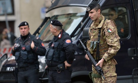 توقيف أربعة اشخاص يشتبه باعدادهم لاعتداءات في ايطاليا