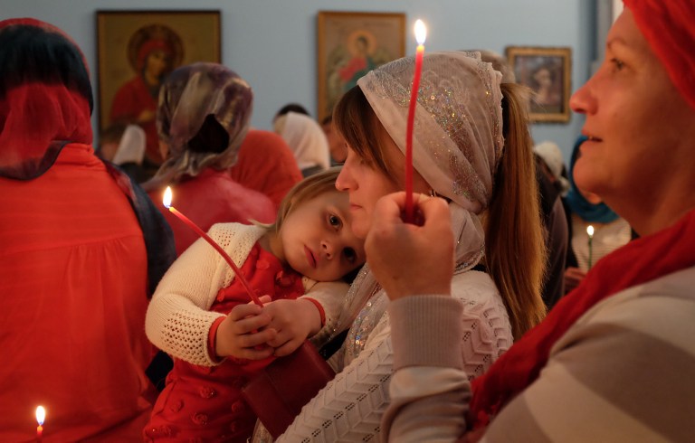 ملايين الارثوذكس يحتفلون بعيد الفصح في روسيا