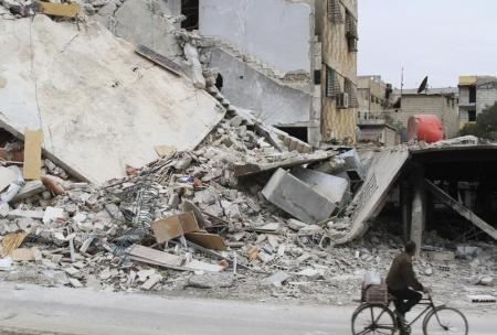 النظام السوري يمنع دخول قافلة المساعدات الانسانية الى داريا