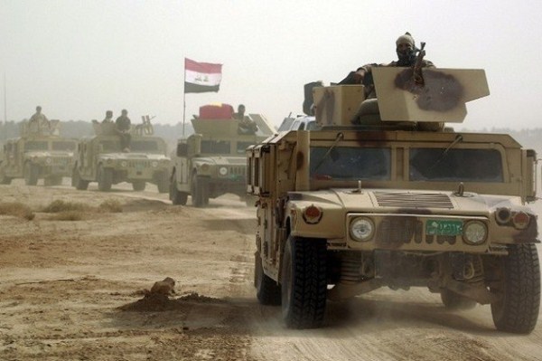 قوات عراقية حول الفلوجة