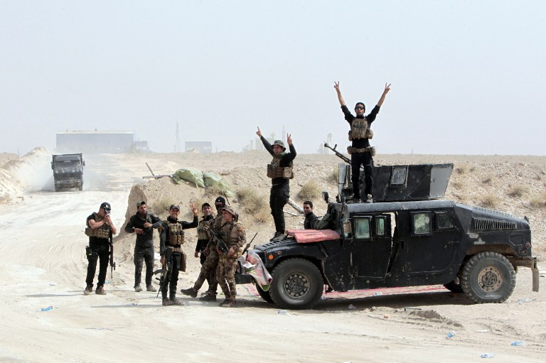 قوات مكافحة الارهاب العراقية تصل الى مشارف الفلوجة