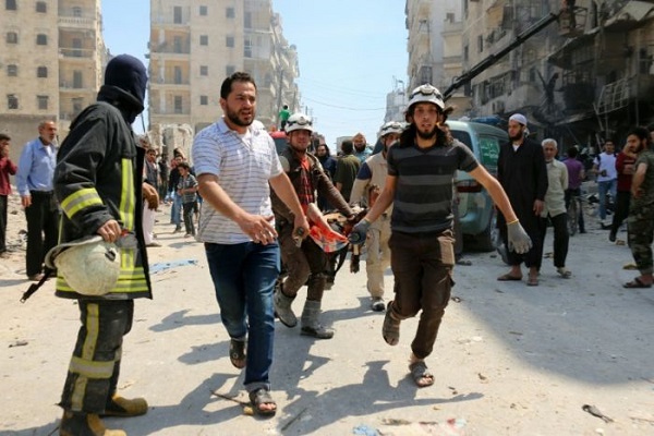  مقتل 19 مدنيا بينهم 6 اطفال في قصف لقوات النظام على حلب 