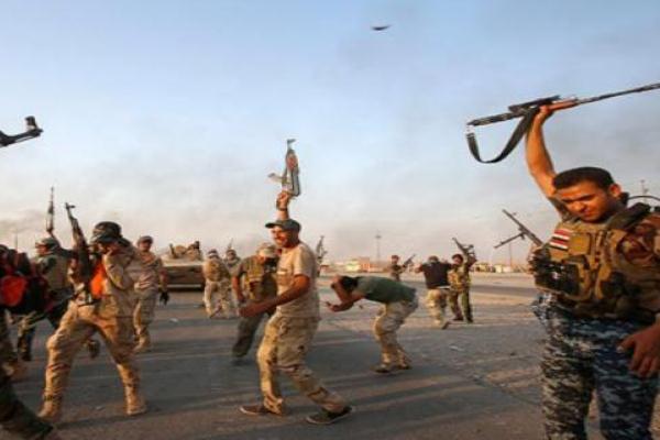 عناصر لمليشيات الحشد الشعبي العراقية