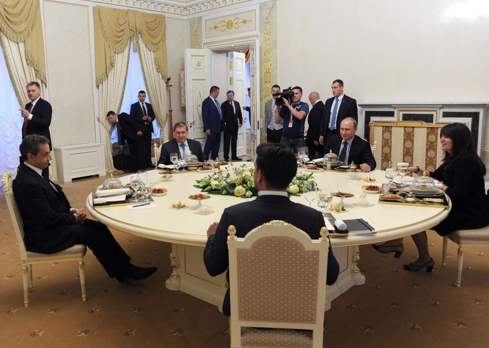 بوتين يلتقي قادة الاتحاد الاوروبي والامم المتحدة
