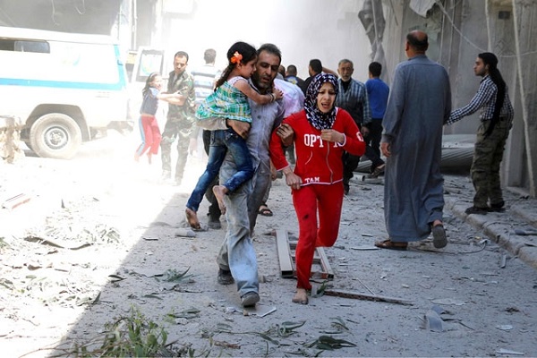 القصف يصيب مستشفى جديدا في سوريا