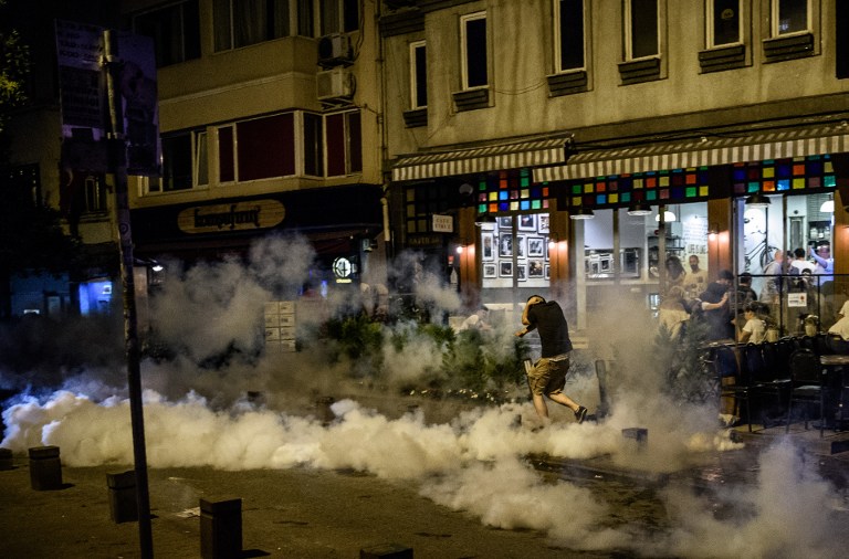 الشرطة التركية تفرق تجمعا للمثليين في اسطنبول