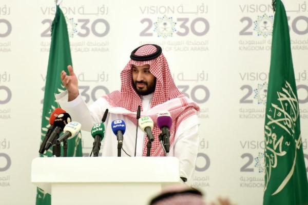 الأمير محمد بن سلمان متحدثًا عن رؤية السعودية 2030