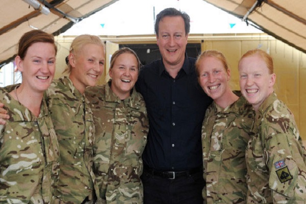 نساء الجيش البريطاني ينخرطن في العمليات القتالية