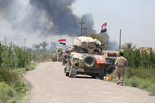 قوات عراقية حول الفلوجة 