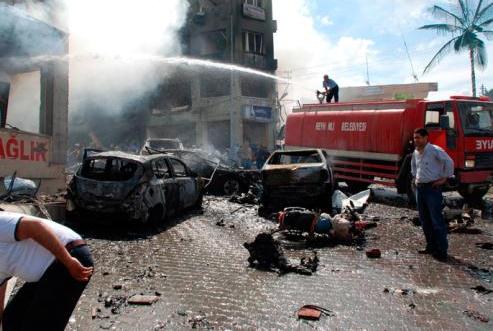 قتيلان في انفجار بمنزل يسكنه لاجئون في جنوب تركيا