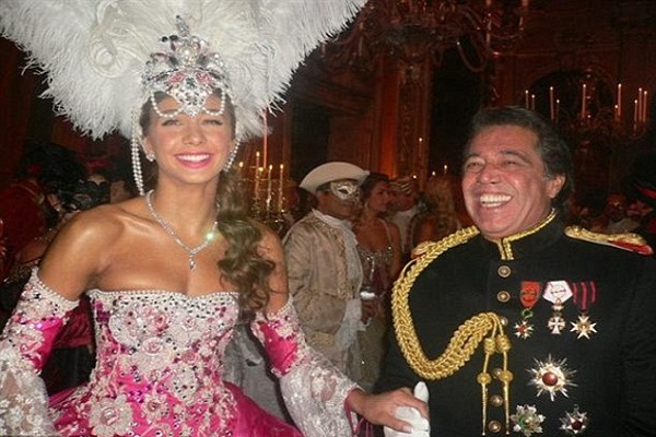 الملياردير السعودي وليد الجفالي وطليقته كريستينا ايسترادا 