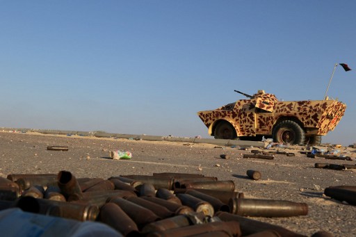 حماسة بين المقاتلين الليبيين في سرت بعد الضربات الاميركية