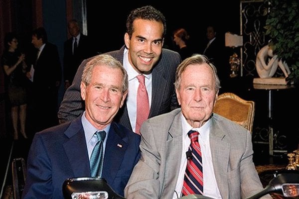 الرئيسان بوش ونجل جيب بوش