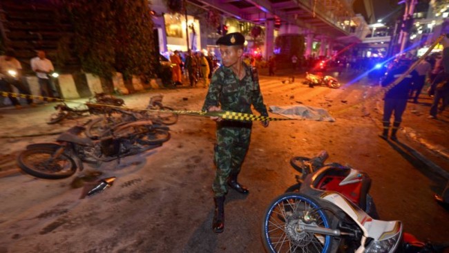 الشرطة التايلاندية ترجح الفرضية السياسية في التفجيرات